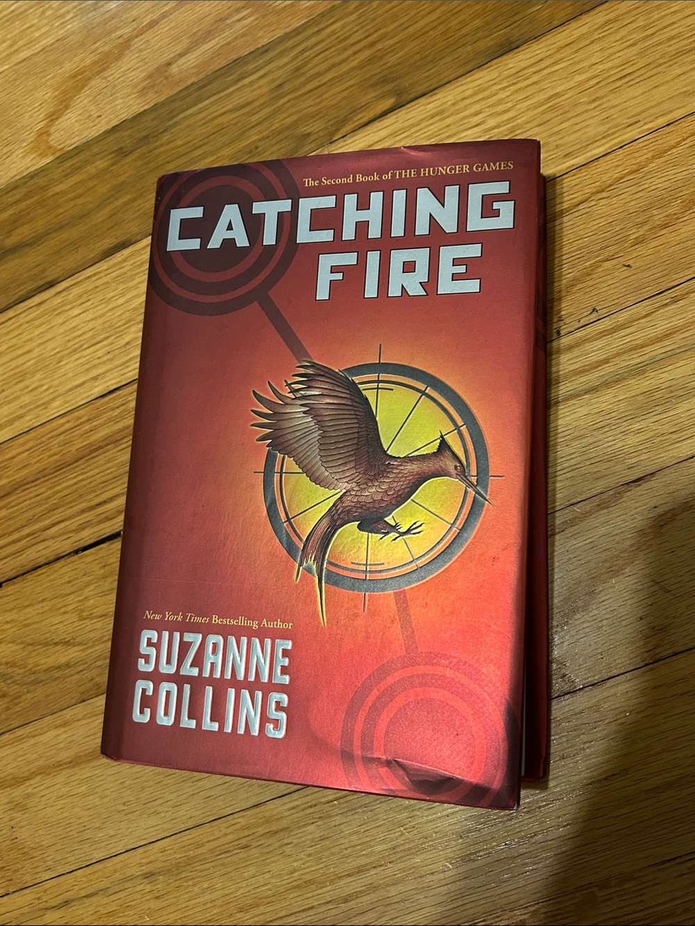 The Hunger Games “Catching Fire” Hardcover - Red